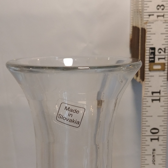 VTG Crystal Glass Ship Decanter With Stopper. Made In Slovakia. - Picture 8 of 8